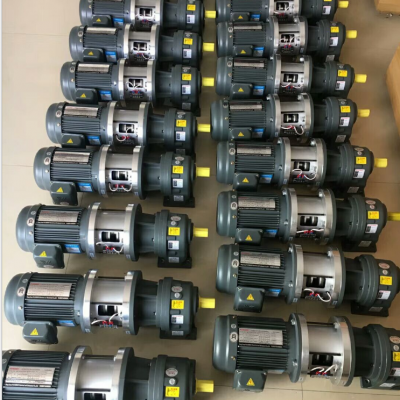 电机电磁离合器 一体机 离合器减速机 双法兰离合器配电机减速机